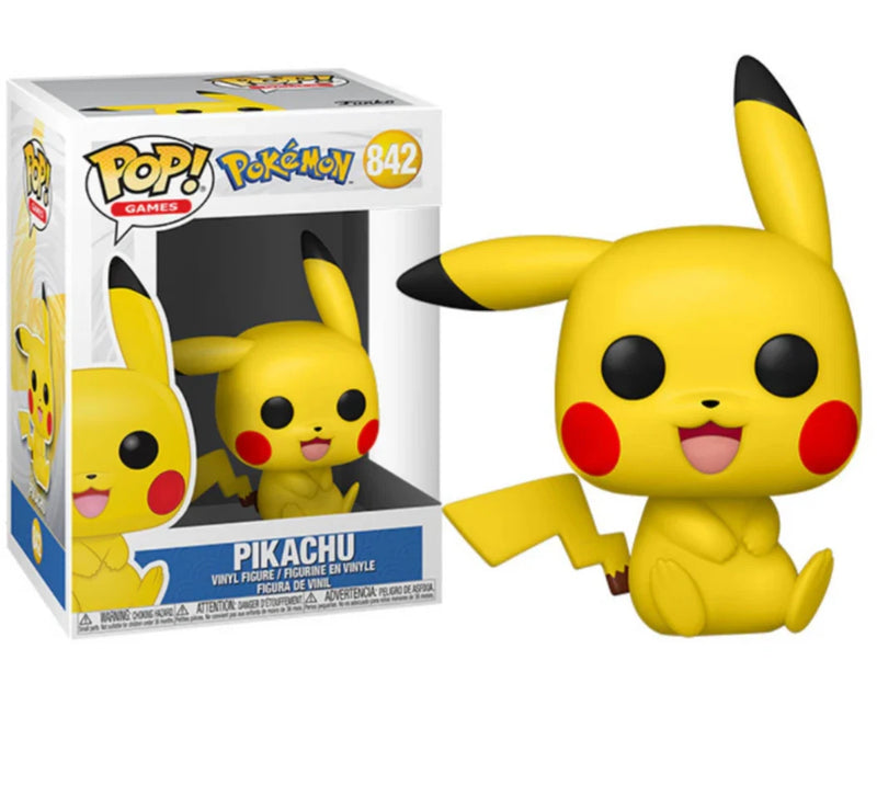 Funko POP Games: Pokemon - Pikachu Vinyl Figure - Collectables > Action Figures > toys -  Funko