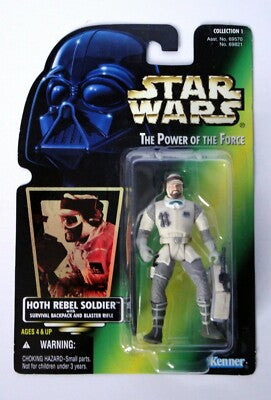 Star Wars Power Of The Force Hoth Rebel Soldier with Survival Backpack