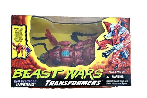 Transformers Beast Wars Evil Predacon Inferno