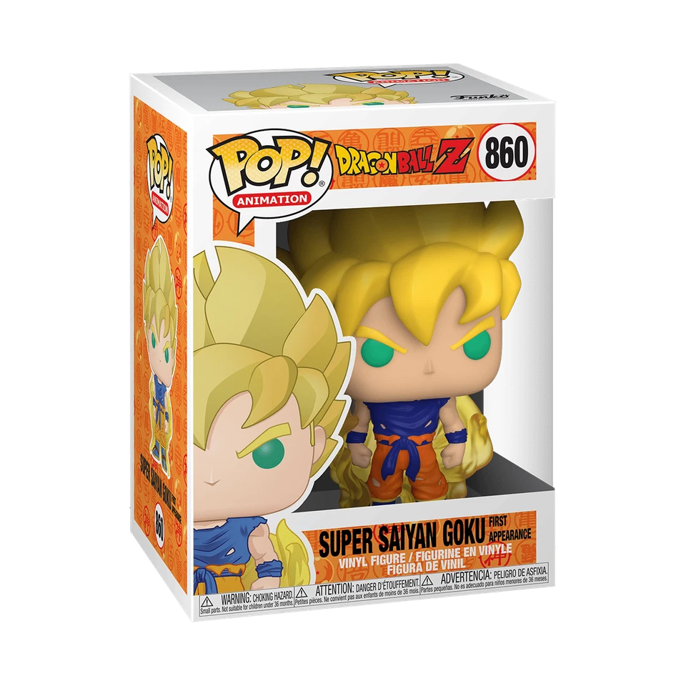 Funko POP! Dragon Ball Z Super Saiyan Goku Vinyl Figure (First
