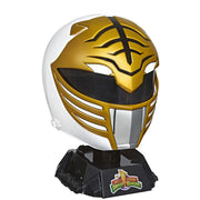 Power Rangers - Lightning Collection Mighty Morphin White Ranger Premium Collector Helmet - Toy Snowman