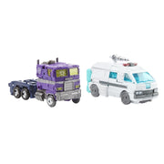 Transformers Generations Selects WFC-GS17 Shattered Glass Ratchet and Optimus Prime, War for Cybertron Collector Figures - Toy Snowman