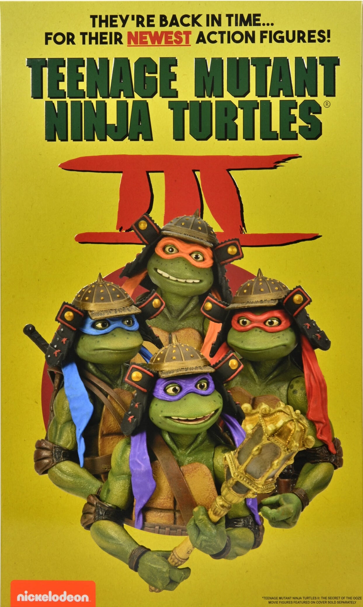 Teenage Mutant Ninja Turtles 3 - Action Figures - Samurai Turtles
