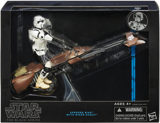 Star Wars Black Series Speeder Bike and Biker Scout (SubStandard Packaging) - Collectables > Action Figures > toys -  Hasbro