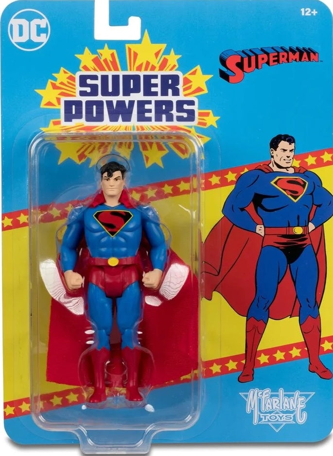 DC McFarlane Super Powers Superman (Fleischer Variant) - Collectables > Action Figures > toys -  McFarlane Toys