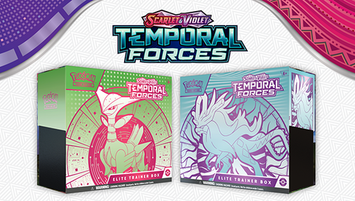 Pokémon TCG: Scarlet & Violet - Temporal Forces - Elite Trainer Box - Card Games > Collectables > TCG > CCG -  Pokemon TCG