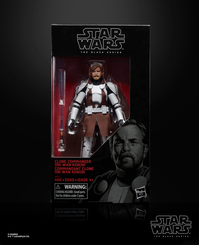 Hasbro - Star Wars Black Series CLONE COMMANDER OBI-WAN (preorder Q4 Pending ) - Collectables > Action Figures > toys -  Hasbro
