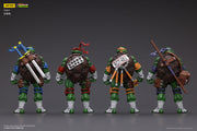 TMNT - 1/18 Scale Teenage Mutant Ninja Turtles - SET OF 4 - Collectables > Action Figures > toys -  Joy Toy