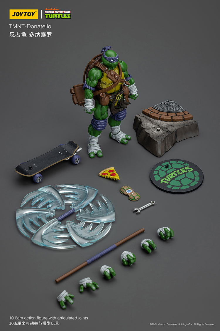 TMNT - 1/18 Scale Teenage Mutant Ninja Turtles - SET OF 4 — Toy