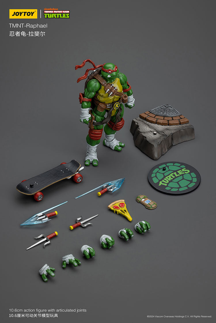 TMNT - 1/18 Scale Teenage Mutant Ninja Turtles - SET OF 4 - Collectables > Action Figures > toys -  Joy Toy