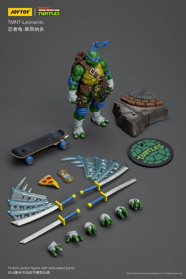TMNT - 1/18 Scale Teenage Mutant Ninja Turtles - SET OF 4 - Collectables > Action Figures > toys -  Joy Toy
