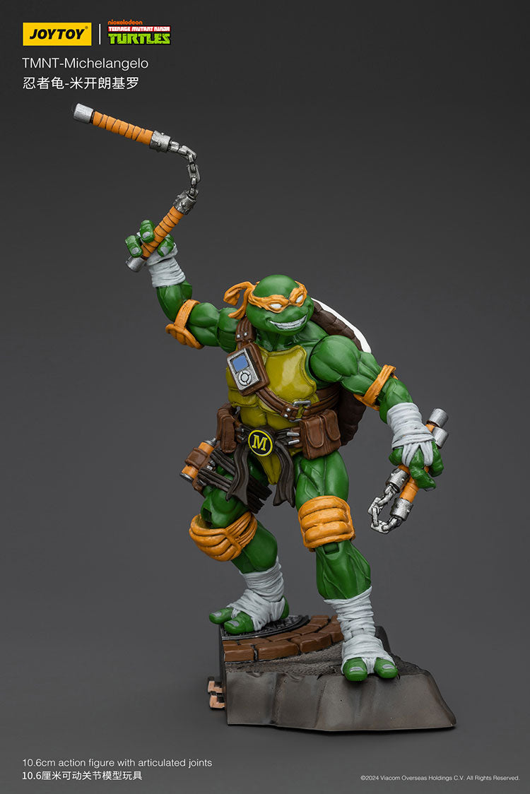 TMNT - 1/18 Scale Teenage Mutant Ninja Turtles - SET OF 4 - Collectables > Action Figures > toys -  Joy Toy