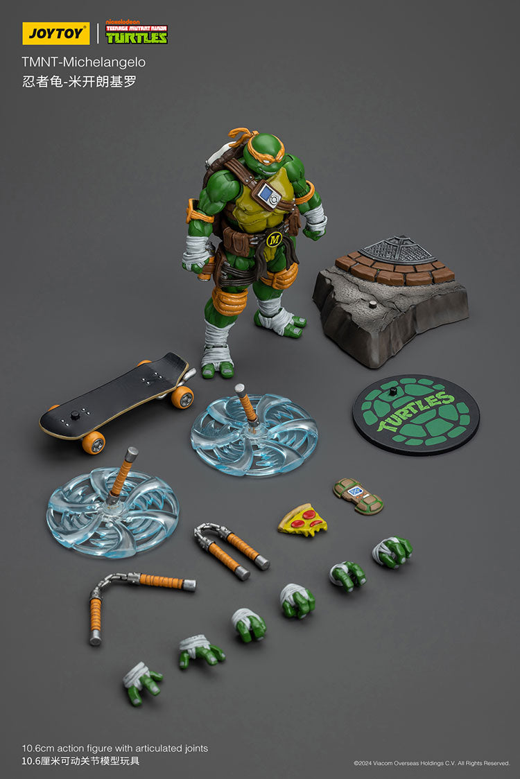 TMNT - 1/18 Scale Teenage Mutant Ninja Turtles - SET OF 4 — Toy