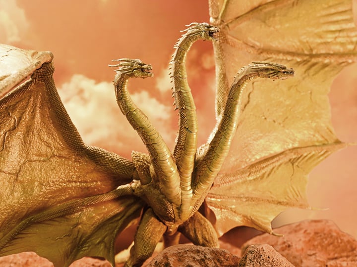 Godzilla: King of the Monsters King Ghidorah - Gravity Beam ( Preorder 4) -  -  Toy Snowman
