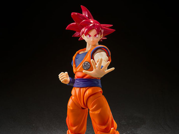 Super Saiyan God Son Goku - Saiyan God of Virtue -  S.H.Figuarts (preorder Q3) - Collectables > Action Figures > toys -  Bandai