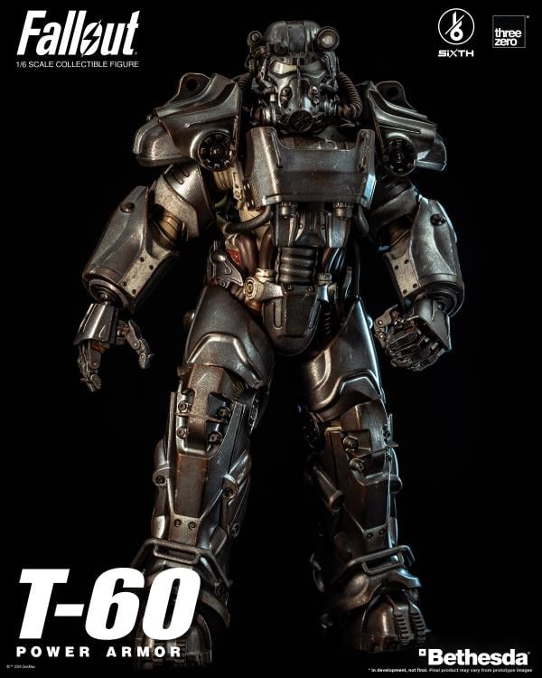 Fallout SiXTH T-60 Power Armor 1/6 Scale Figure - Reissue (preorder Q4) - Collectables > Action Figures > toys -  ThreeZero