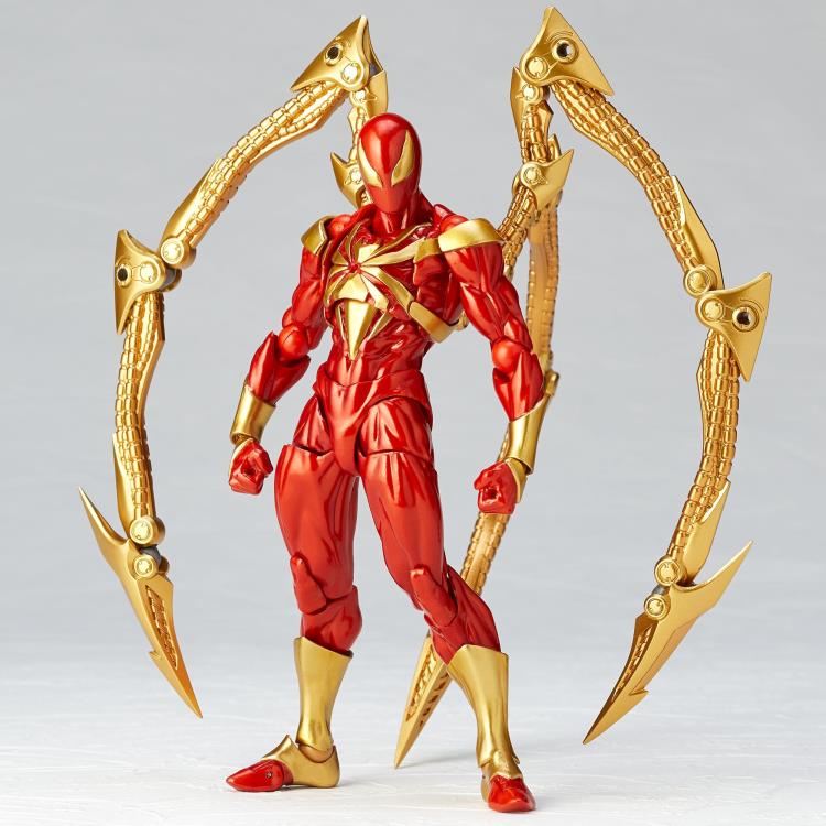 Marvel Amazing Yamaguchi Revoltech No.023 Iron Spider - Reissue - (preorder) - Collectables > Action Figures > toys -  Amazing Yamaguchi