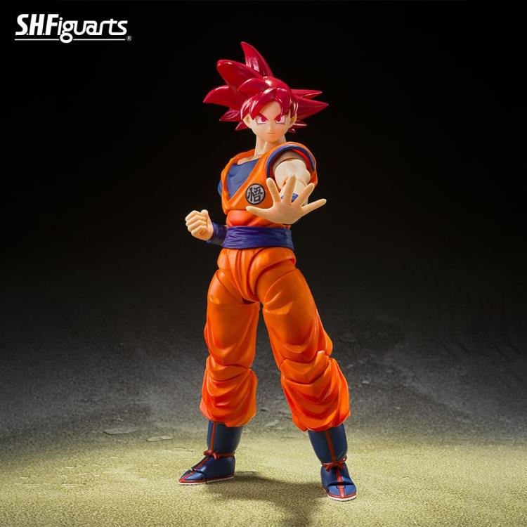 Super Saiyan God Son Goku - Saiyan God of Virtue -  S.H.Figuarts (preorder Q3) - Collectables > Action Figures > toys -  Bandai