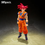 Super Saiyan God Son Goku - Saiyan God of Virtue -  S.H.Figuarts (preorder Q3) - Collectables > Action Figures > toys -  Bandai