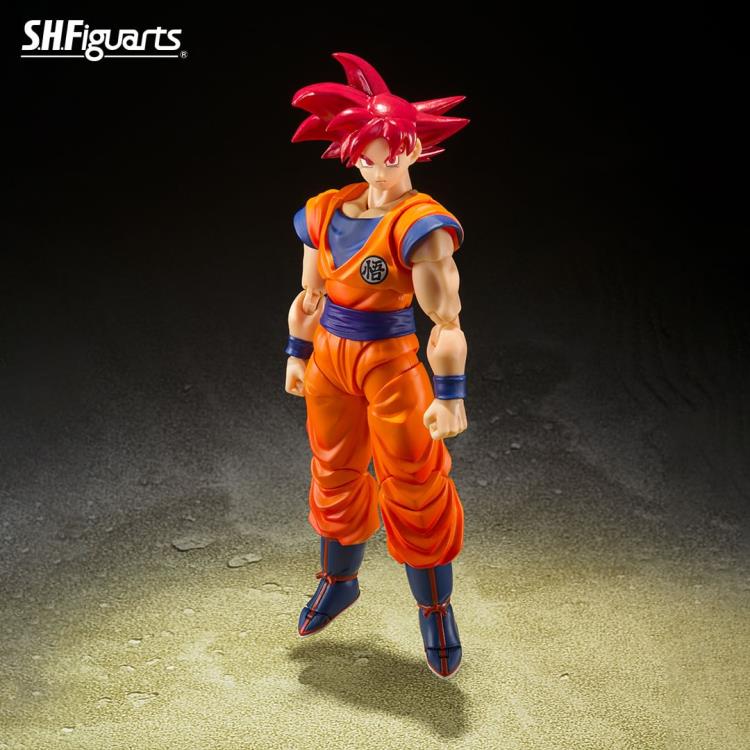 Super Saiyan God Son Goku - Saiyan God of Virtue -  S.H.Figuarts (preorder Q3) - Collectables > Action Figures > toys -  Bandai