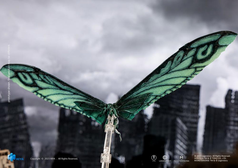 HIYA Exquisite Basic -  GODZILLA: KING OF THE MONSTERS - Mothra Emerald Titan - Exclusive (Pre-order) - Collectables > Action Figures > toys -  HIYA TOYS
