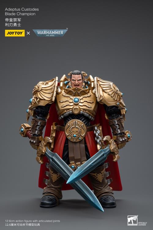Warhammer 40K Adeptus Custodes Blade Champion (preorder Q1) - Collectables > Action Figures > toys -  Joy Toy