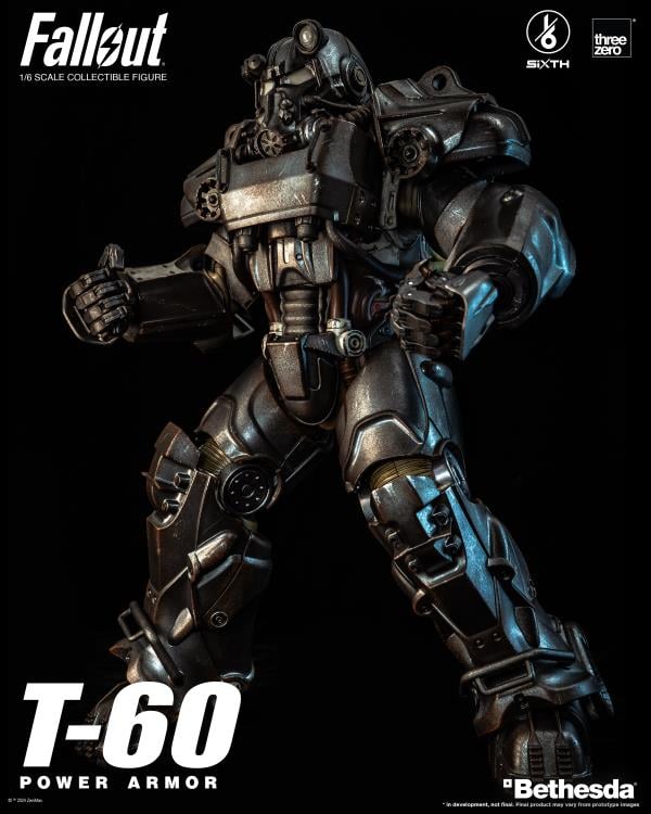 Fallout SiXTH T-60 Power Armor 1/6 Scale Figure - Reissue (preorder Q4) - Collectables > Action Figures > toys -  ThreeZero
