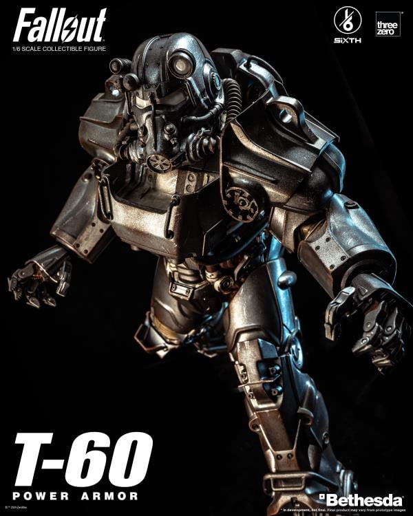 Fallout SiXTH T-60 Power Armor 1/6 Scale Figure - Reissue (preorder Q4) - Collectables > Action Figures > toys -  ThreeZero