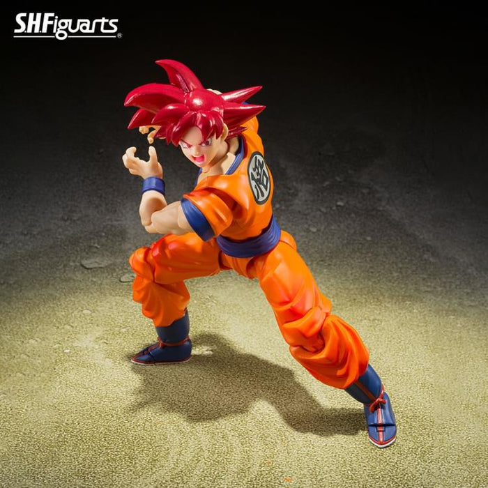 Super Saiyan God Son Goku - Saiyan God of Virtue -  S.H.Figuarts (preorder Q3) - Collectables > Action Figures > toys -  Bandai