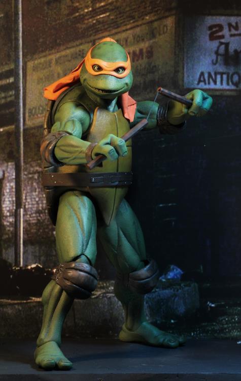 Teenage Mutant Ninja Turtles (1990 Movie) Michelangelo 1/4 Scale Figure (preorder Q2) - Collectables > Action Figures > toys -  Neca