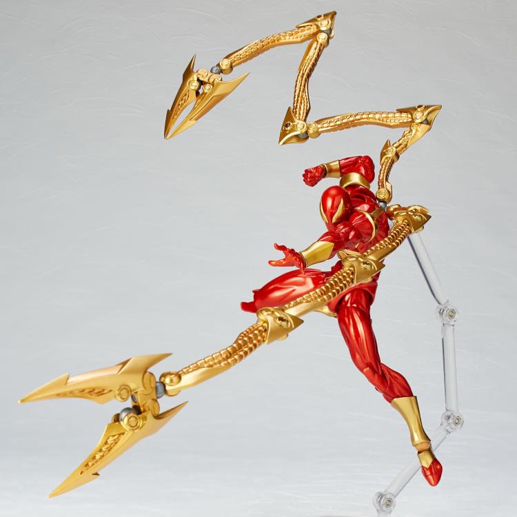 Marvel Amazing Yamaguchi Revoltech No.023 Iron Spider - Reissue - (preorder) - Collectables > Action Figures > toys -  Amazing Yamaguchi