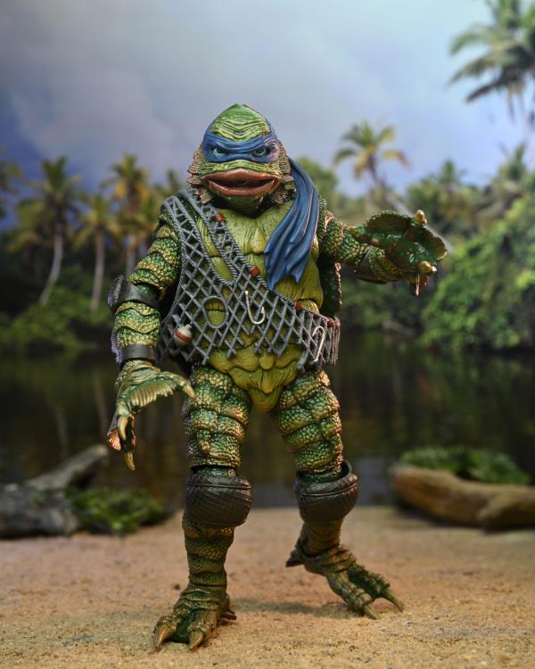 Universal Monsters x Teenage Mutant Ninja Turtles Ultimate Leonardo as The Creature (preorder) - Collectables > Action Figures > toys -  Neca