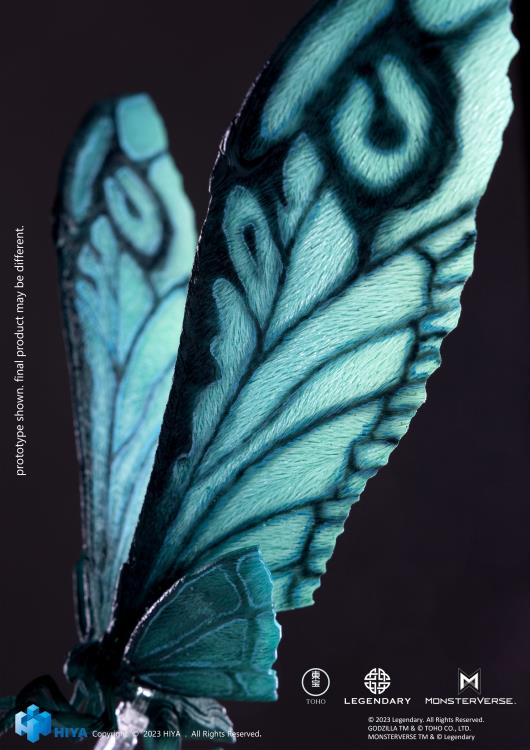 HIYA Exquisite Basic -  GODZILLA: KING OF THE MONSTERS - Mothra Emerald Titan - Exclusive (Pre-order) - Collectables > Action Figures > toys -  HIYA TOYS