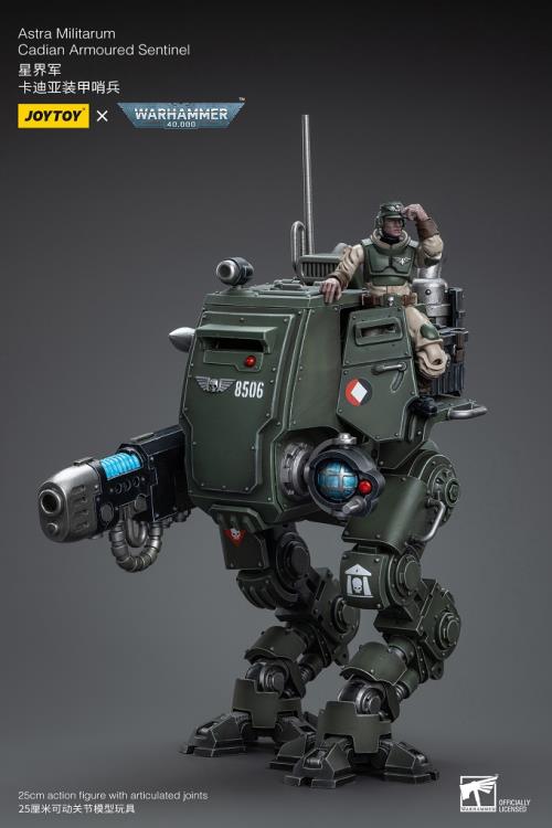 Warhammer 40K Astra Militarum Cadian Armoured Sentinel (preorder Q1) - Collectables > Action Figures > toys -  Joy Toy