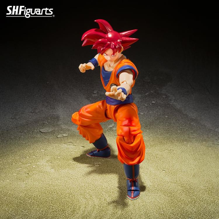 Super Saiyan God Son Goku - Saiyan God of Virtue -  S.H.Figuarts (preorder Q3) - Collectables > Action Figures > toys -  Bandai