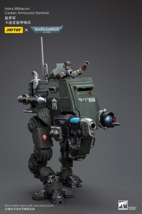 Warhammer 40K Astra Militarum Cadian Armoured Sentinel (preorder Q1) - Collectables > Action Figures > toys -  Joy Toy