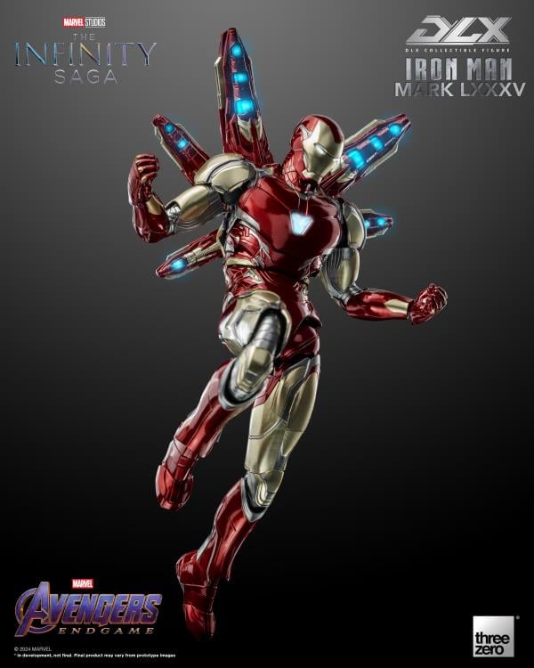 Avengers: The Infinity Saga DLX Iron Man Mark 85 1/12 (preorder Q2) - Collectables > Action Figures > toys -  ThreeZero