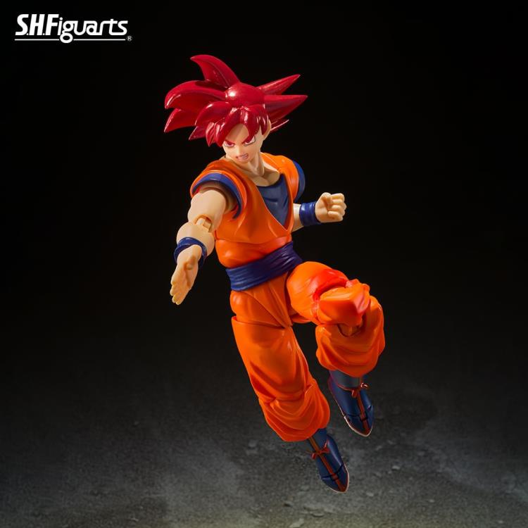 Super Saiyan God Son Goku - Saiyan God of Virtue -  S.H.Figuarts (preorder Q3) - Collectables > Action Figures > toys -  Bandai