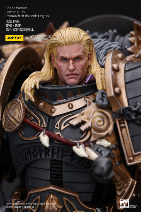 Joy Toy Space Wolves Leman Russ Primarch of the VIth Legion (preorder Q4) - Collectables > Action Figures > toys -  Joy Toy