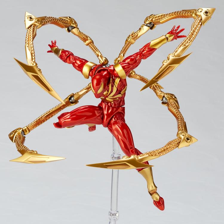 Marvel Amazing Yamaguchi Revoltech No.023 Iron Spider - Reissue - (preorder) - Collectables > Action Figures > toys -  Amazing Yamaguchi