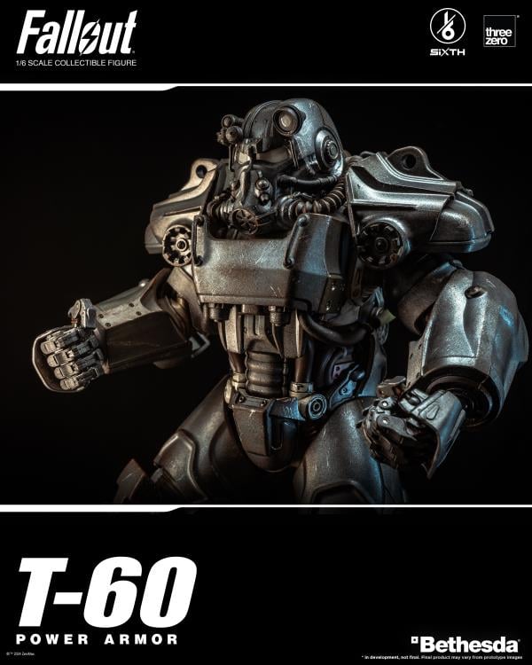 Fallout SiXTH T-60 Power Armor 1/6 Scale Figure - Reissue — Toy
