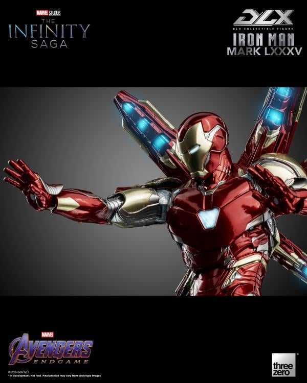 Avengers: The Infinity Saga DLX Iron Man Mark 85 1/12 (preorder Q2) - Collectables > Action Figures > toys -  ThreeZero