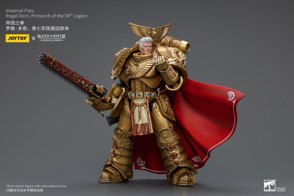 Warhammer 40K - Imperial Fists - Rogal Dorn, Primarch of the VIIth Legion (preorder Q2) - Collectables > Action Figures > toys -  Joy Toy