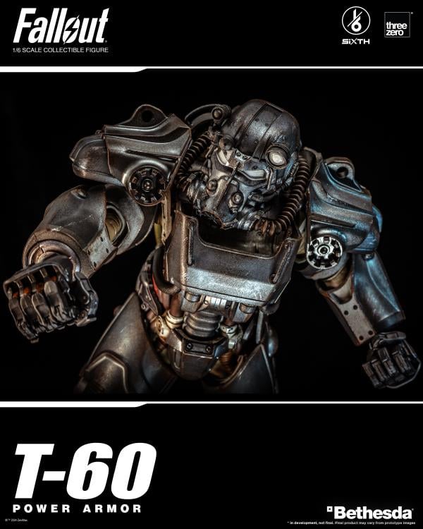Fallout SiXTH T-60 Power Armor 1/6 Scale Figure - Reissue (preorder Q4) - Collectables > Action Figures > toys -  ThreeZero