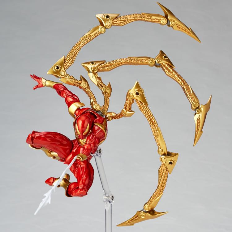 Marvel Amazing Yamaguchi Revoltech No.023 Iron Spider - Reissue - (preorder) - Collectables > Action Figures > toys -  Amazing Yamaguchi