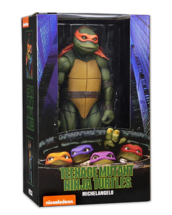 Teenage Mutant Ninja Turtles (1990 Movie) Michelangelo 1/4 Scale Figure (preorder Q2) - Collectables > Action Figures > toys -  Neca