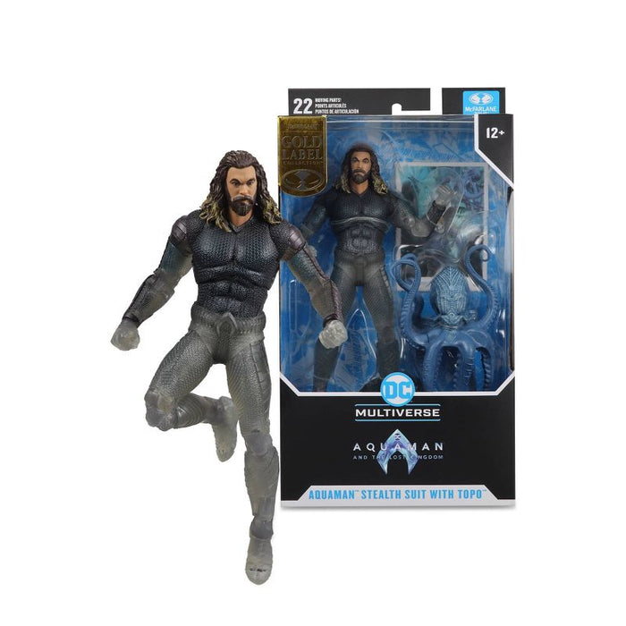 McFarlane Toys Aquaman Movie Stealth Suit with Topo - Exclusive — Toy  Snowman
