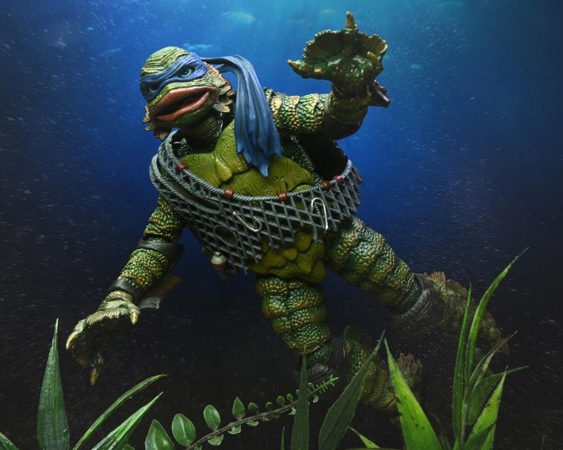 Universal Monsters x Teenage Mutant Ninja Turtles Ultimate Leonardo as The Creature (preorder) - Collectables > Action Figures > toys -  Neca