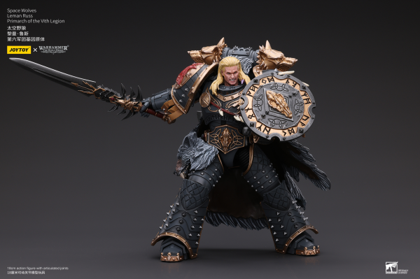 Joy Toy Space Wolves Leman Russ Primarch of the VIth Legion (preorder Q4) - Collectables > Action Figures > toys -  Joy Toy