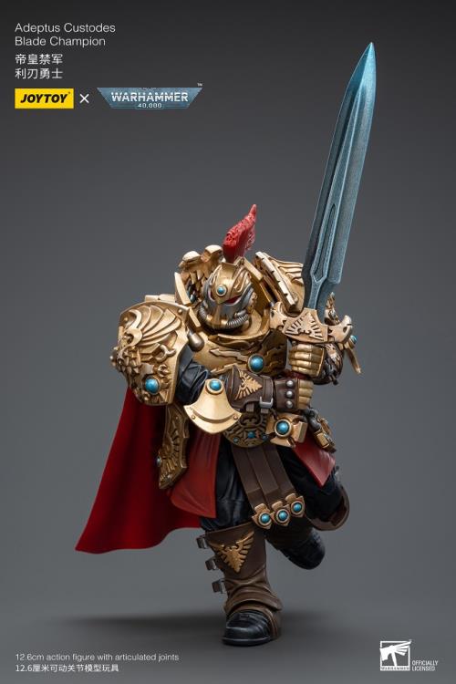Warhammer 40K Adeptus Custodes Blade Champion (preorder Q1) - Collectables > Action Figures > toys -  Joy Toy